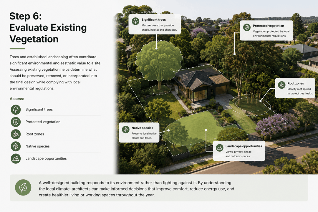 Step 6: Evaluate Existing Vegetation
