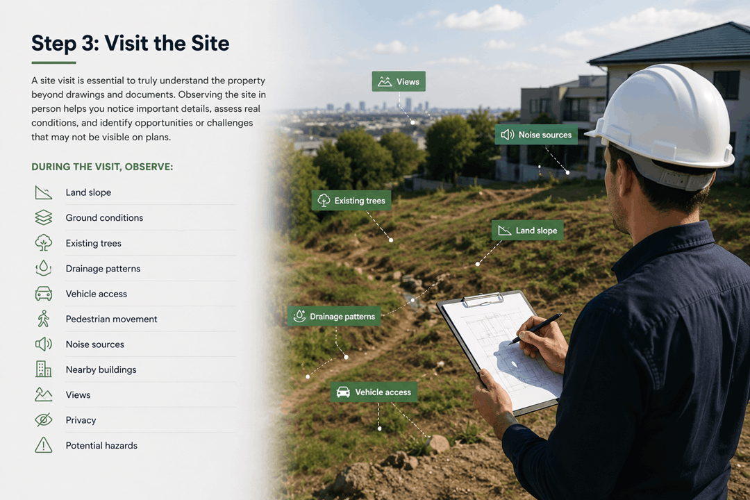 Step 3: Visit the Site