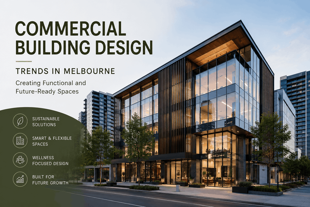 Commercial Building Design Melbourne: Creating Functional, Future-Ready Spaces